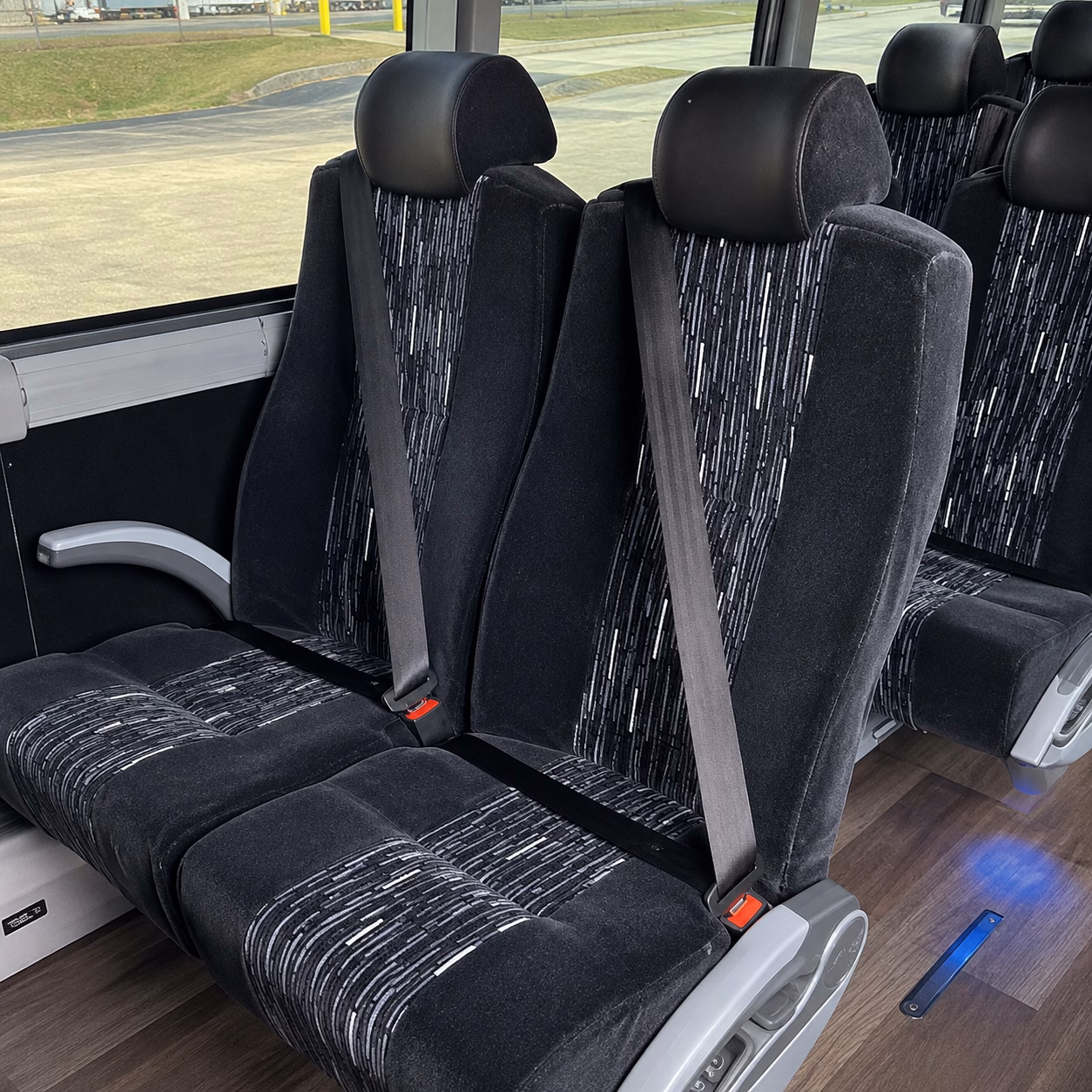 cary concert transportation onboard seating