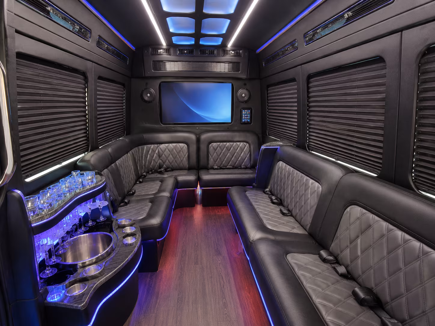 cary party bus interior