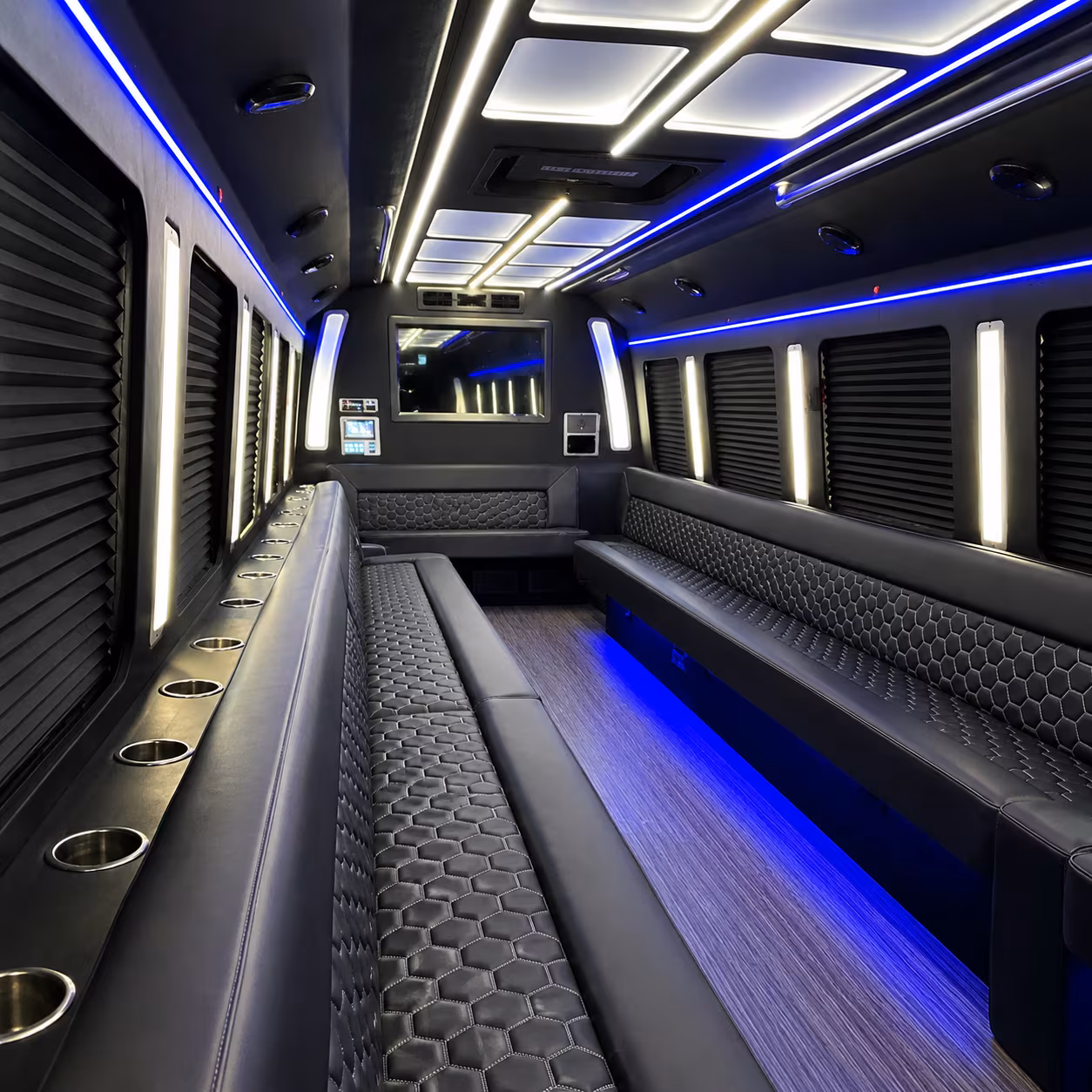 cary party bus rentals inside