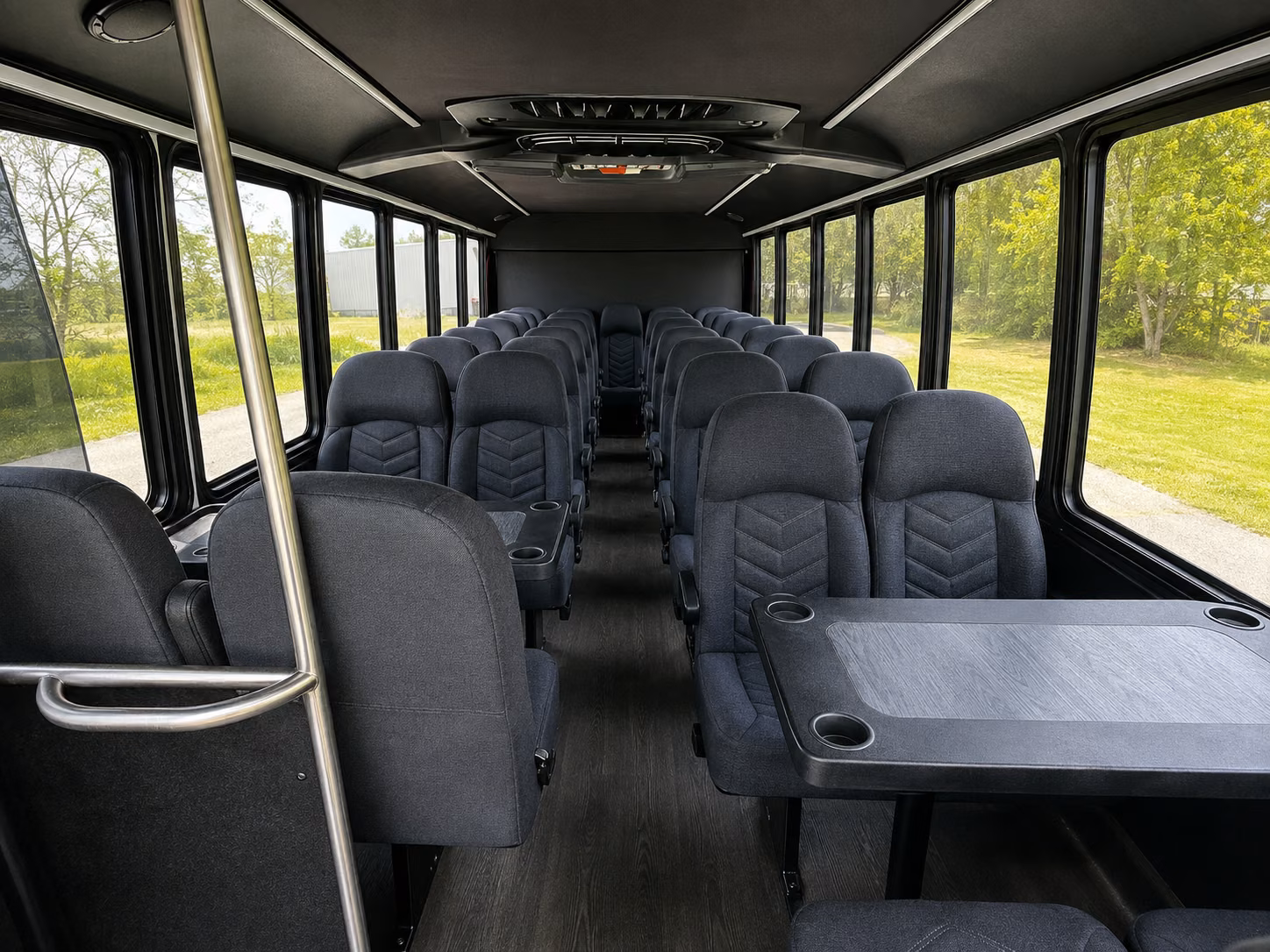 cary religious group transportation onboard seating